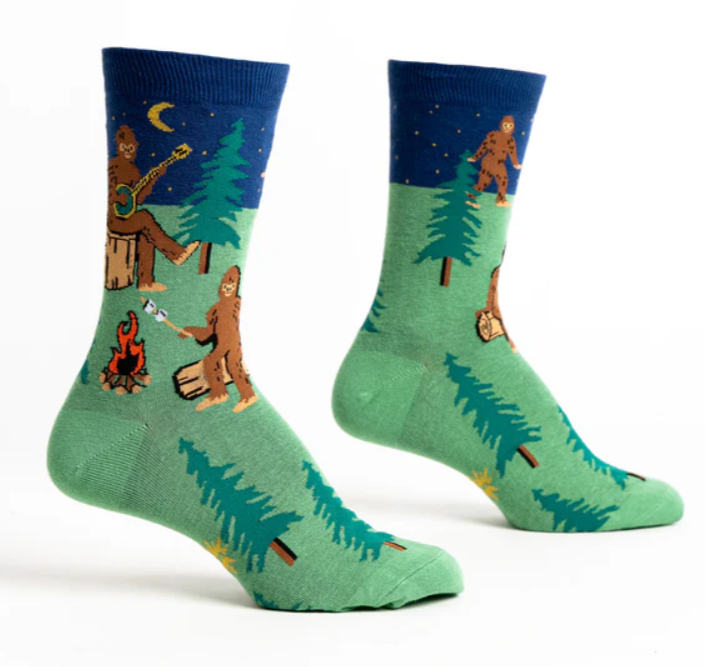 Sock it to me- SASQUATCH CAMP OUT sock men