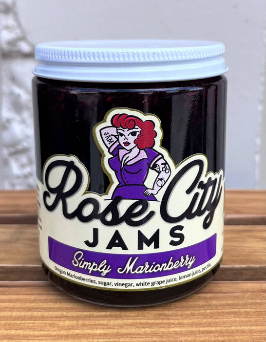 Rose City Simply Marionberry Jam 12oz