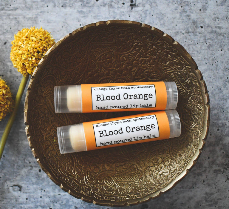 Orange Thyme Bath Apothecary Blood Orange Lip Balm