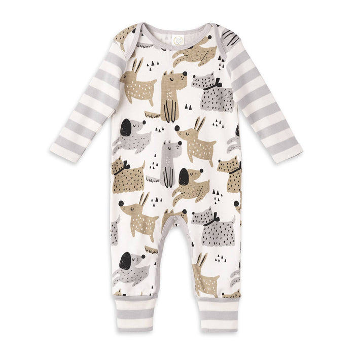 Tesa Babe Puppy Dogs Cotton Romper