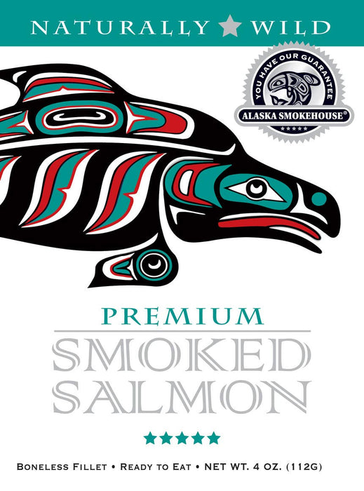 World Wide Gourmet Foods, Inc. 4oz Smoked Salmon Fillet