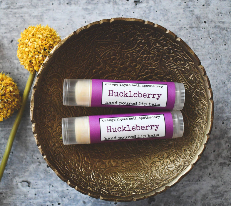 Orange Thyme Bath Apothecary Huckleberry Lip Balm