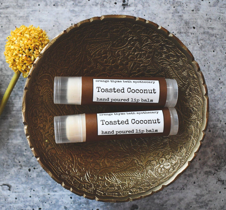 Orange Thyme Bath Apothecary Toasted Coconut Lip Balm