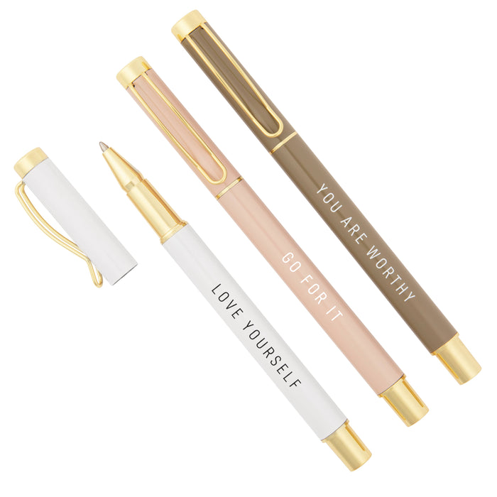 Sweet Water Decor Go For It Metal Pen Set