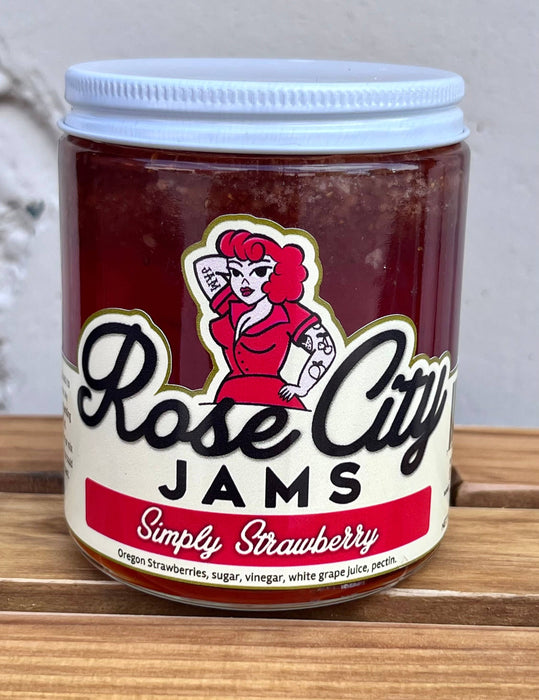 Rose City Simply Strawberry Jam